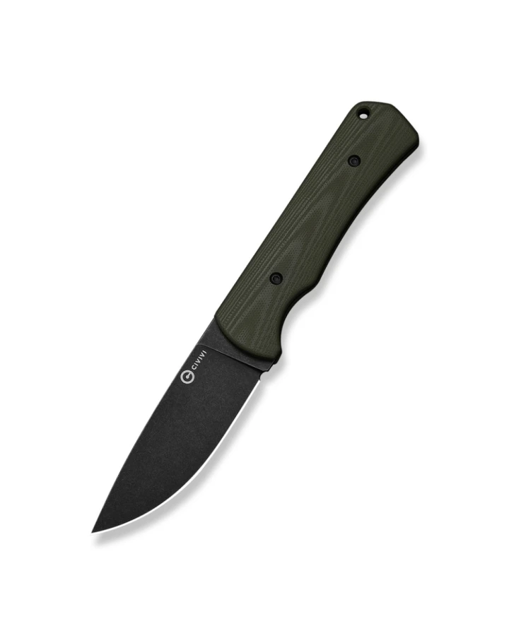 Ніж фіксований туристичний Civivi Jencks C24051-2, Sandvik 14C28N, G10, зелений