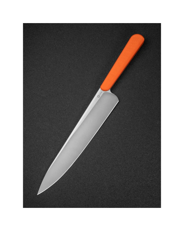 Ніж шеф-кухаря Civivi Cibus C23048-3, Sandvik 14C28N, G10, помаранчевий