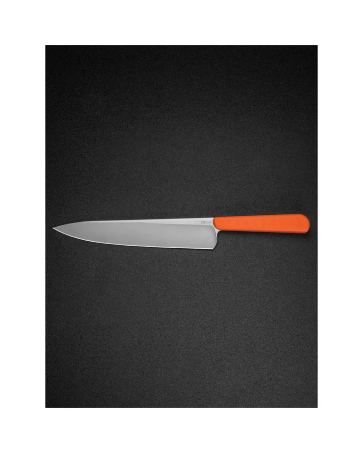 Ніж шеф-кухаря Civivi Cibus C23048-3, Sandvik 14C28N, G10, помаранчевий