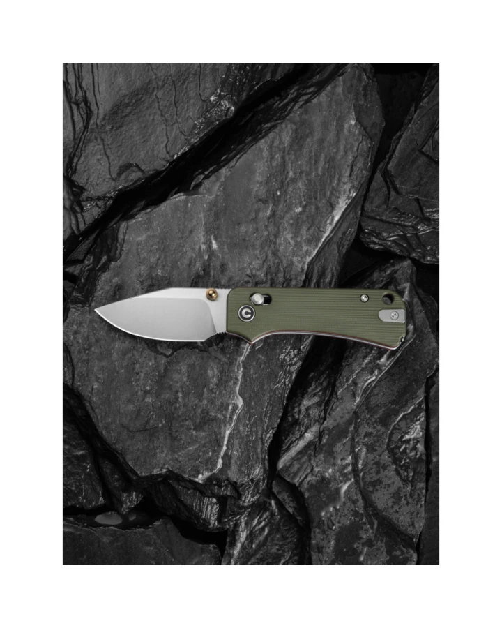 Ніж складаний Civivi Baby Banter 2 C24074-1, Sandvik 14C28N, G10, зелений