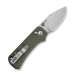 Ніж складаний Civivi Baby Banter 2 C24074-1, Sandvik 14C28N, G10, зелений