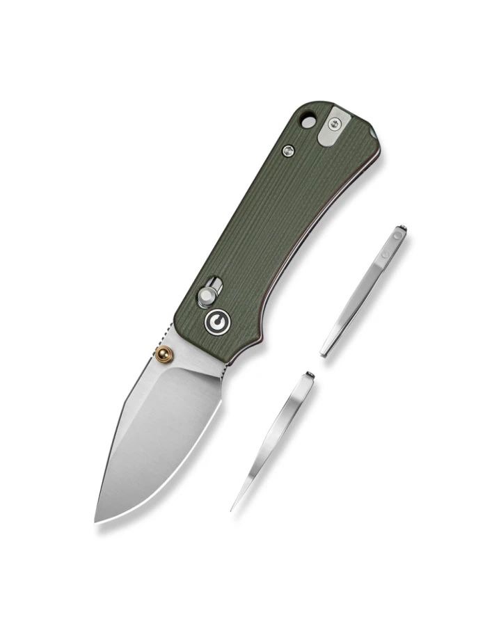 Ніж складаний Civivi Baby Banter 2 C24074-1, Sandvik 14C28N, G10, зелений