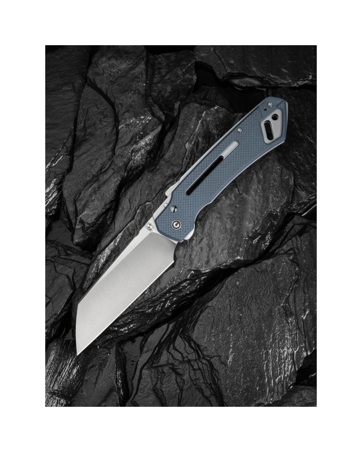 Ніж складаний Civivi Buster FG Grey C24052-2, Nitro-V, G10, сірий