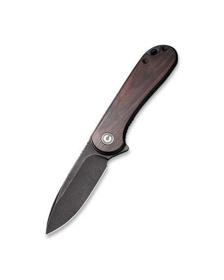 Ніж складаний Civivi Elementum C907W, D2, дерево, коричневий