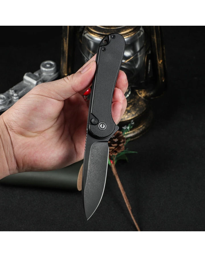 Ніж складаний Civivi Elementum II C18062P-1, Nitro-V, G10, чорний