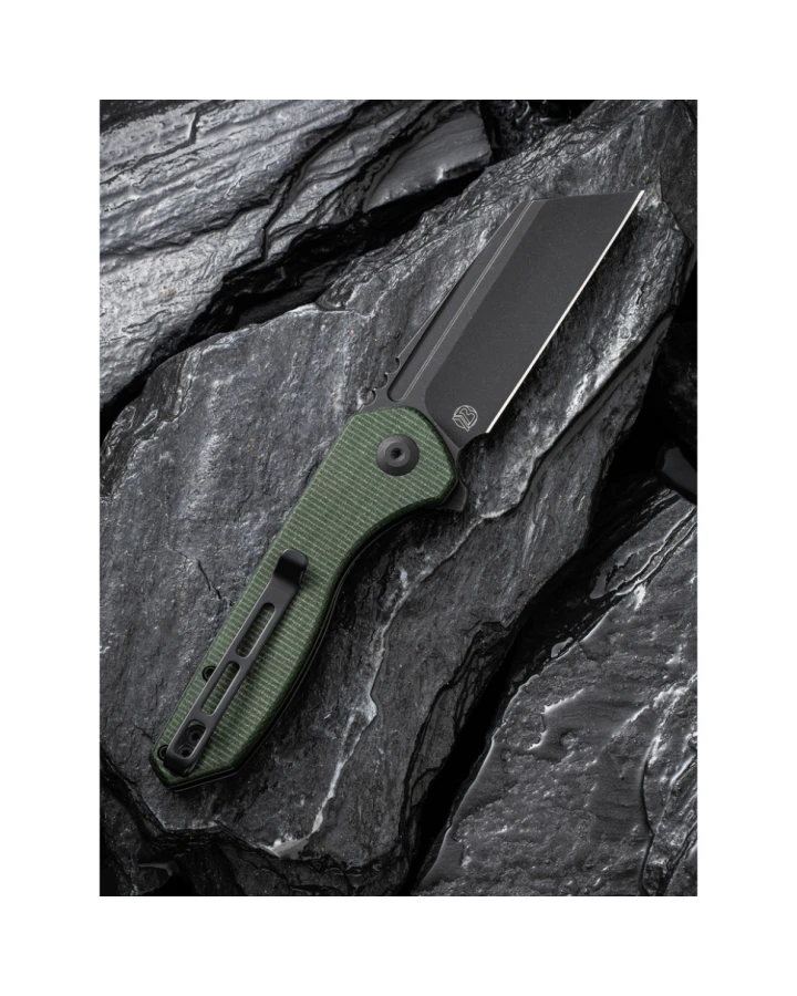 Ніж складаний Civivi ExOne Green C23036-3, Nitro-V, мікарта, зелений