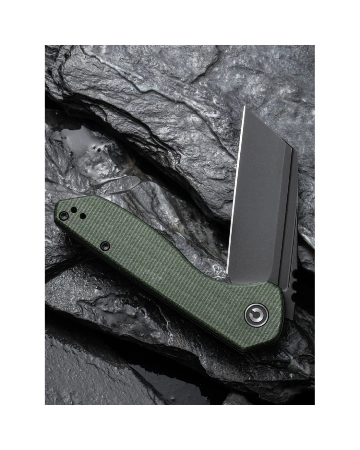 Ніж складаний Civivi ExOne Green C23036-3, Nitro-V, мікарта, зелений