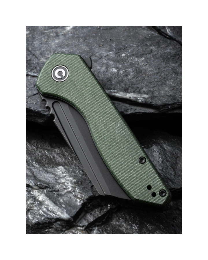 Ніж складаний Civivi ExOne Green C23036-3, Nitro-V, мікарта, зелений