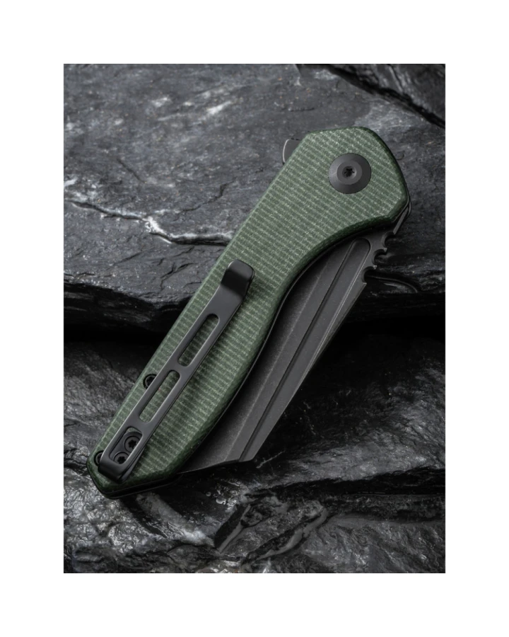 Ніж складаний Civivi ExOne Green C23036-3, Nitro-V, мікарта, зелений