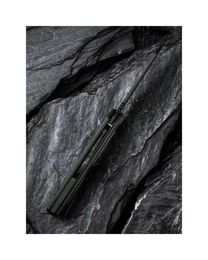 Ніж складаний Civivi ExOne Green C23036-3, Nitro-V, мікарта, зелений
