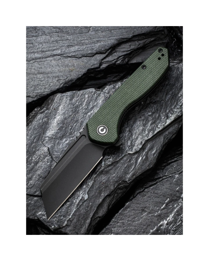 Ніж складаний Civivi ExOne Green C23036-3, Nitro-V, мікарта, зелений
