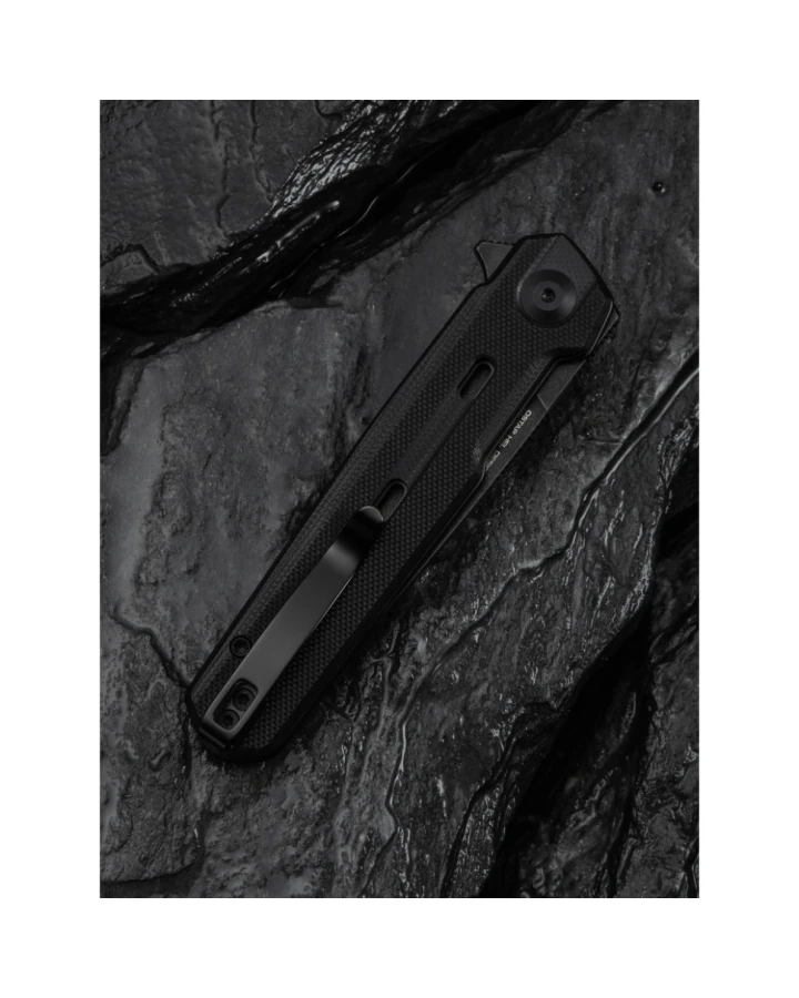 Ніж складаний Civivi Navo C25015A-1, Nitro-V, G10, чорний