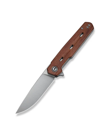 Ніж складаний Civivi Navo C25015B-1, Nitro-V, дерево, коричневий