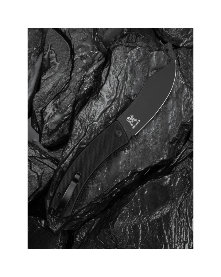 Ніж складаний Civivi Outlaw Muk C24079-1, Sandvik 14C28N, G10, чорний