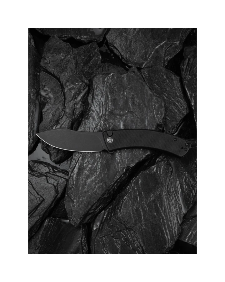 Ніж складаний Civivi Outlaw Muk C24079-1, Sandvik 14C28N, G10, чорний