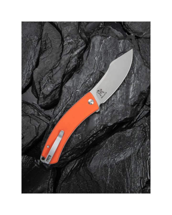 Ніж складаний Civivi Outlaw Muk C24079-2, Sandvik 14C28N, G10, помаранчевий