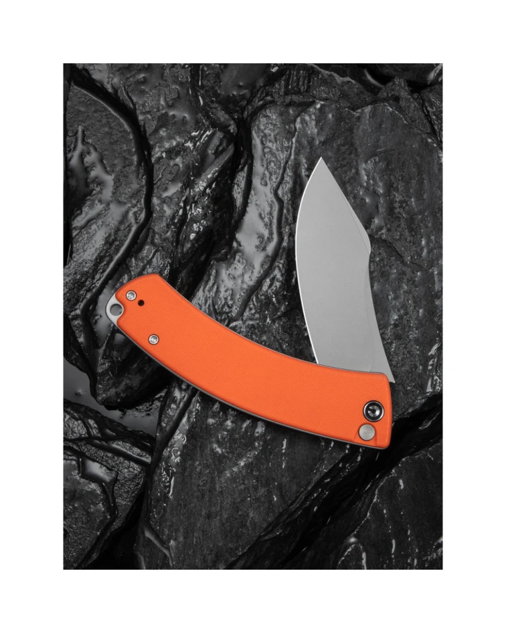Ніж складаний Civivi Outlaw Muk C24079-2, Sandvik 14C28N, G10, помаранчевий