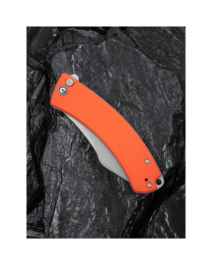 Ніж складаний Civivi Outlaw Muk C24079-2, Sandvik 14C28N, G10, помаранчевий