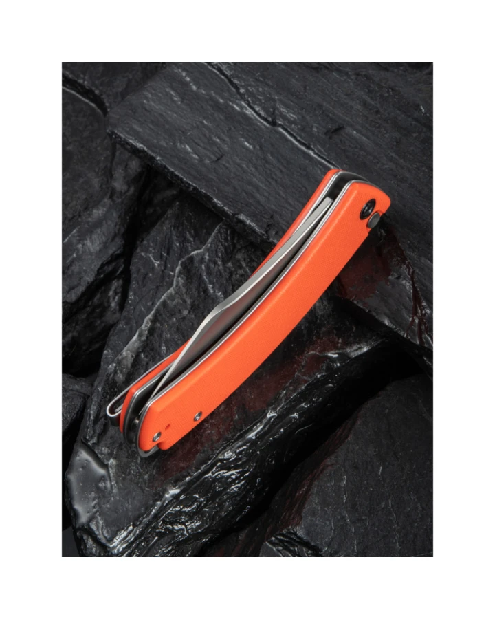 Ніж складаний Civivi Outlaw Muk C24079-2, Sandvik 14C28N, G10, помаранчевий