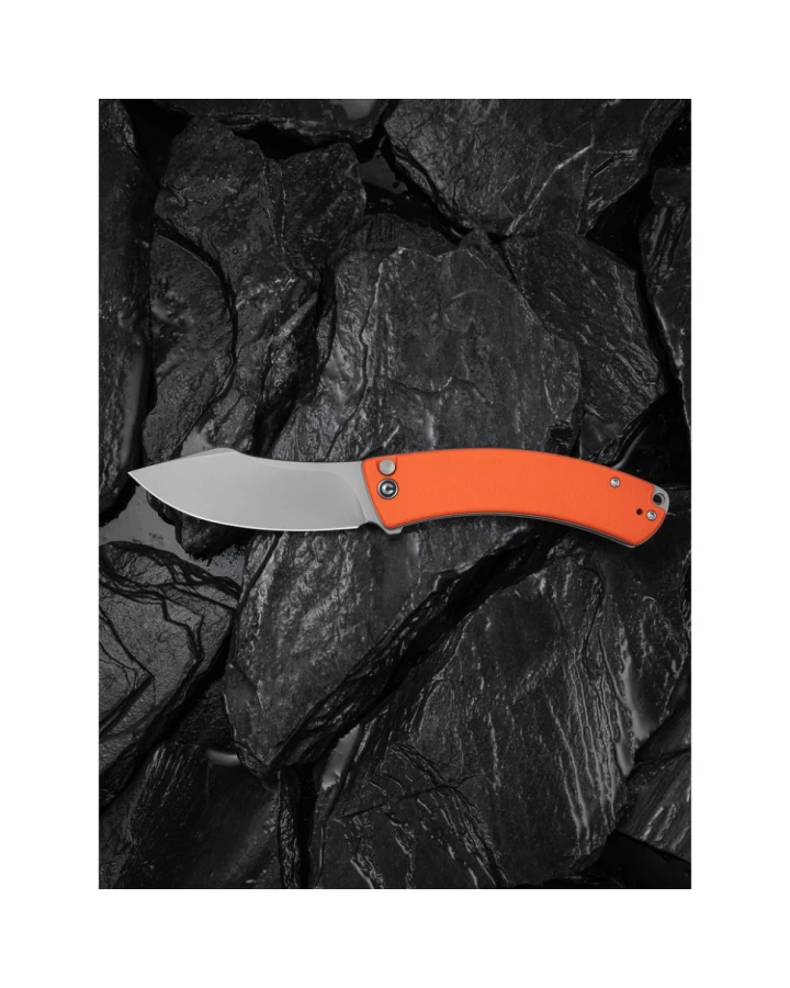 Ніж складаний Civivi Outlaw Muk C24079-2, Sandvik 14C28N, G10, помаранчевий