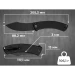 Ніж складаний Civivi Outlaw Muk C24079-2, Sandvik 14C28N, G10, помаранчевий