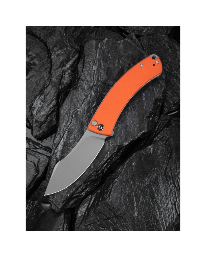 Ніж складаний Civivi Outlaw Muk C24079-2, Sandvik 14C28N, G10, помаранчевий