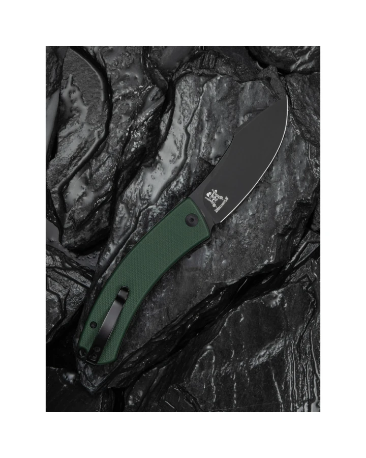 Ніж складаний Civivi Outlaw Muk C24079-3, Sandvik 14C28N, G10, зелений