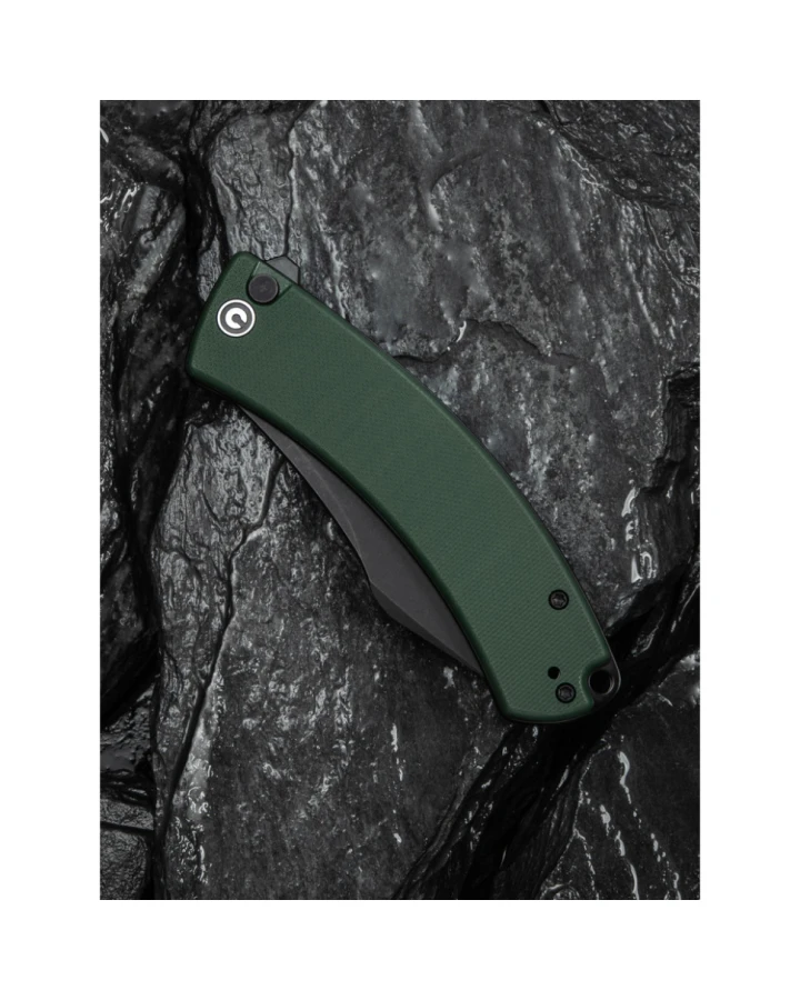 Ніж складаний Civivi Outlaw Muk C24079-3, Sandvik 14C28N, G10, зелений