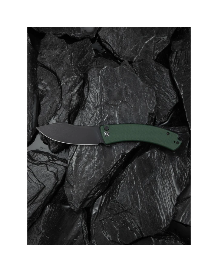 Ніж складаний Civivi Outlaw Muk C24079-3, Sandvik 14C28N, G10, зелений