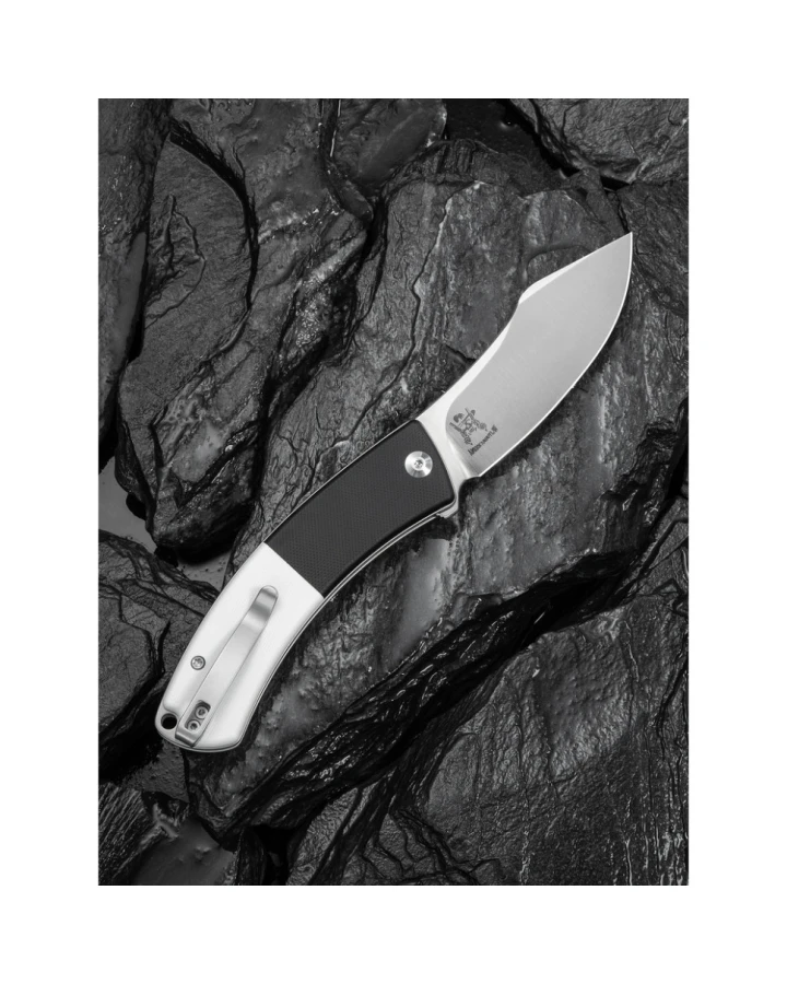 Ніж складаний Civivi Outlaw Muk C24079-4, Sandvik 14C28N, G10, чорний