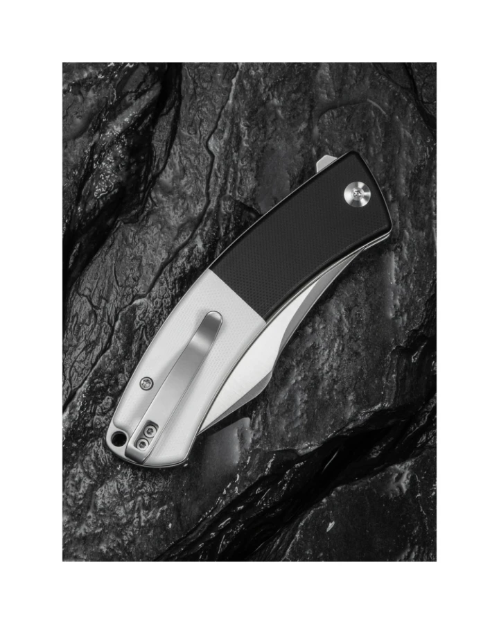 Ніж складаний Civivi Outlaw Muk C24079-4, Sandvik 14C28N, G10, чорний