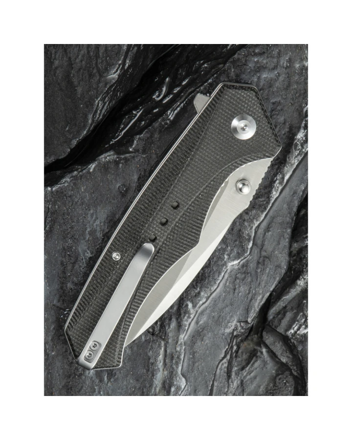 Ніж складаний Civivi Photonix C23081B-3, Sandvik 14C28N, G10, чорний