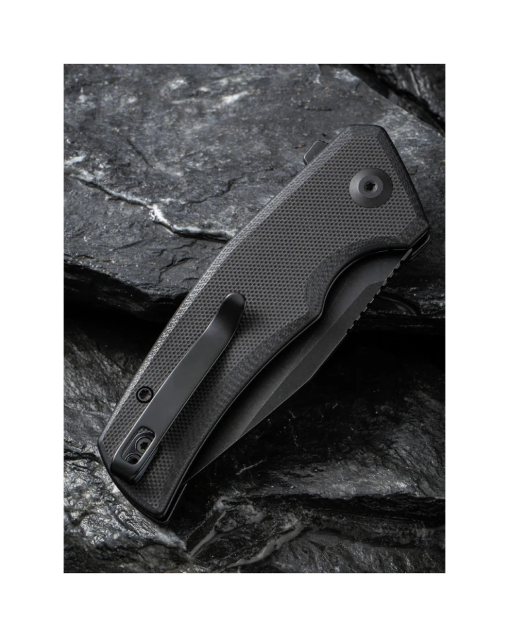 Ніж складаний Civivi Regulatron Black C23006-1, Nitro-V, G10, чорний