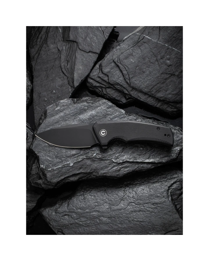 Ніж складаний Civivi Regulatron Black C23006-1, Nitro-V, G10, чорний
