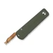 Ніж складаний Civivi Slippy Sendy C24075B-1, Nitro-V, G10, зелений