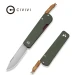 Ніж складаний Civivi Slippy Sendy C24075B-1, Nitro-V, G10, зелений