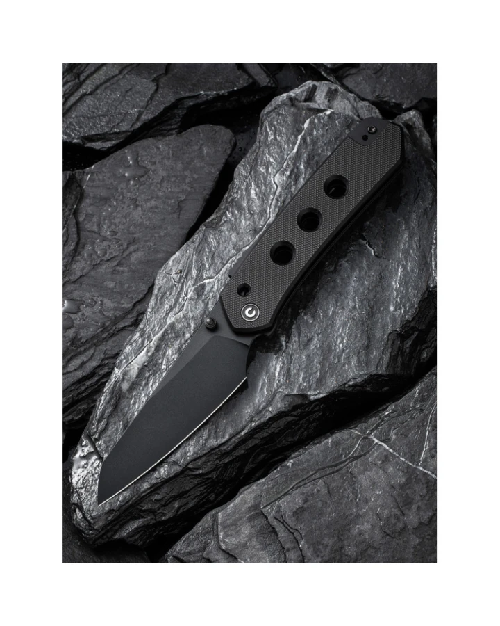 Ніж складаний Civivi Vision FG C22036-1, Nitro-V, G10, чорний