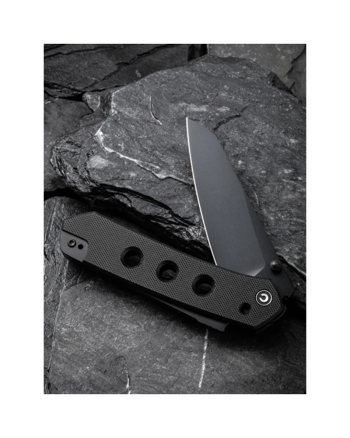 Ніж складаний Civivi Vision FG C22036-1, Nitro-V, G10, чорний