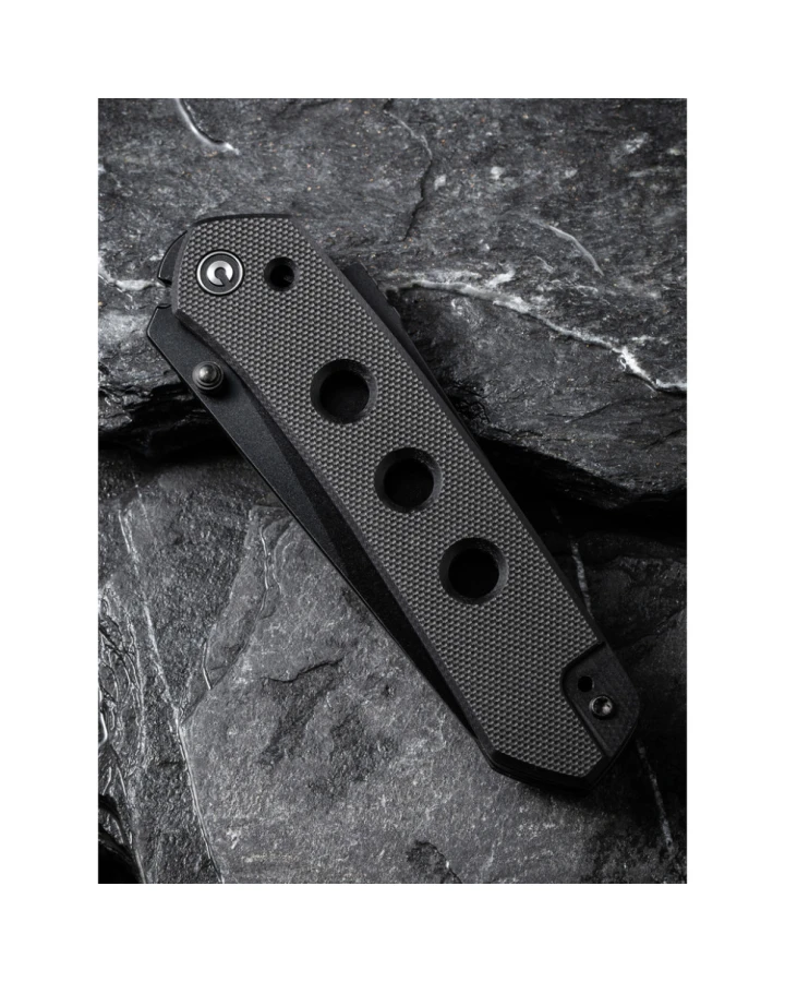 Ніж складаний Civivi Vision FG C22036-1, Nitro-V, G10, чорний