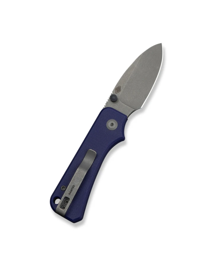 Ніж складаний кишеньковий Civivi Baby Banter Slip Joint C25066A-1, Nitro-V, G10, синій