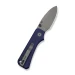 Ніж складаний кишеньковий Civivi Baby Banter Slip Joint C25066A-1, Nitro-V, G10, синій