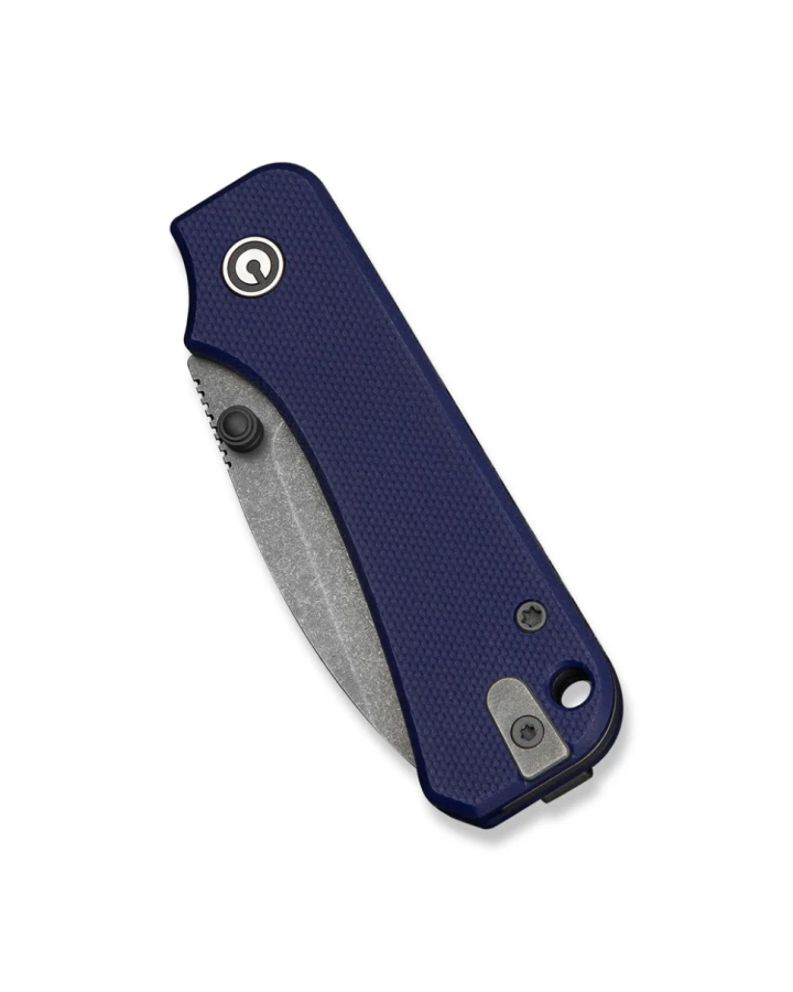 Ніж складаний кишеньковий Civivi Baby Banter Slip Joint C25066A-1, Nitro-V, G10, синій