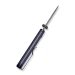 Ніж складаний кишеньковий Civivi Baby Banter Slip Joint C25066A-1, Nitro-V, G10, синій