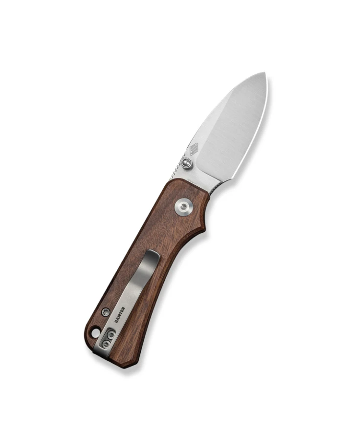 Ніж складаний кишеньковий Civivi Baby Banter Slip Joint C25066A-2, Nitro-V, дерево, коричневий