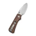 Ніж складаний кишеньковий Civivi Baby Banter Slip Joint C25066A-2, Nitro-V, дерево, коричневий