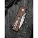 Ніж складаний кишеньковий Civivi Baby Banter Slip Joint C25066A-2, Nitro-V, дерево, коричневий