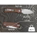 Ніж складаний кишеньковий Civivi Baby Banter Slip Joint C25066A-2, Nitro-V, дерево, коричневий