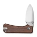Ніж складаний кишеньковий Civivi Baby Banter Slip Joint C25066A-2, Nitro-V, дерево, коричневий