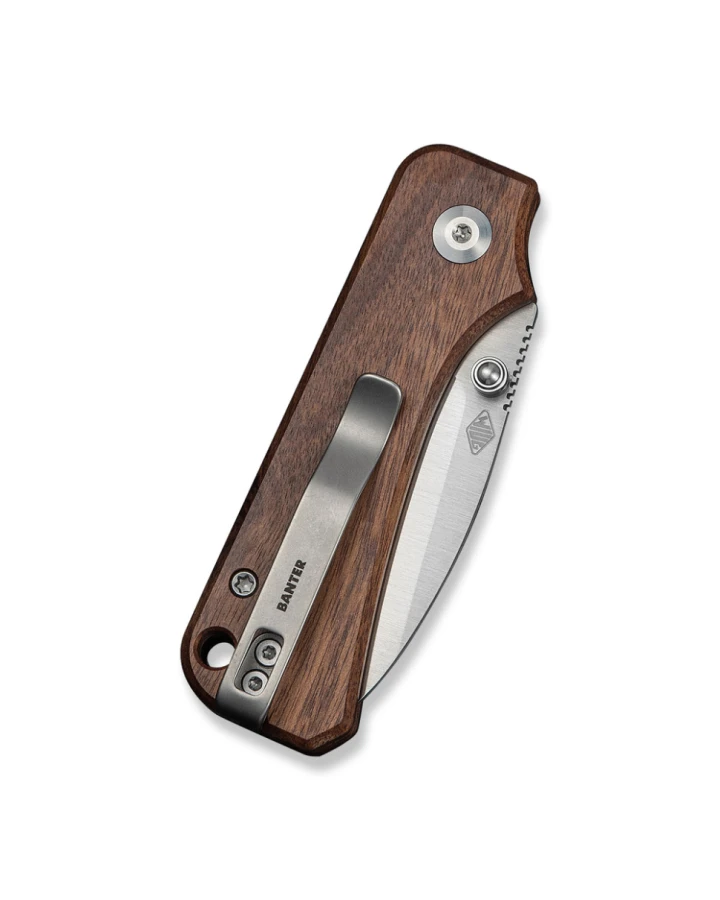 Ніж складаний кишеньковий Civivi Baby Banter Slip Joint C25066A-2, Nitro-V, дерево, коричневий