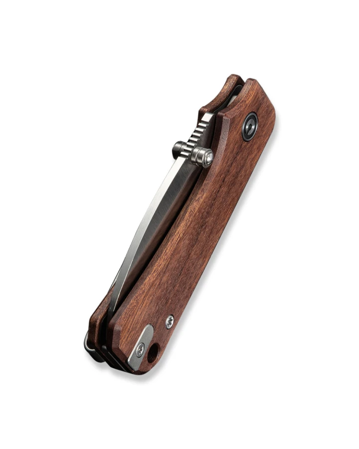 Ніж складаний кишеньковий Civivi Baby Banter Slip Joint C25066A-2, Nitro-V, дерево, коричневий